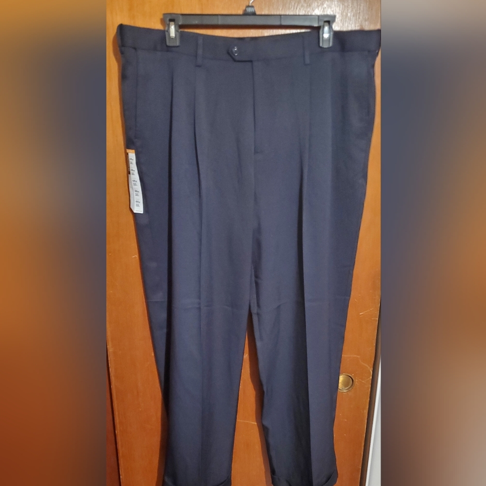 Savane Men's Dress Pants Flex Waist